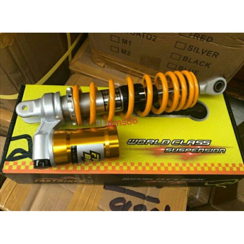 Shock Tabung Bawah FastBikes Model 0hlins Ukuran 310mm Matic Motor Beat Scoopy Mio Fino Dll