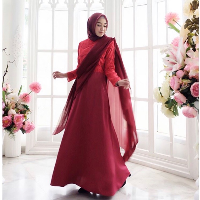 Mumbai Dress Abinaya Maroon