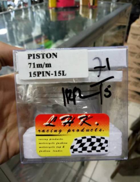 Piston LHK 71 pen pin 15 mm original LHK komplit