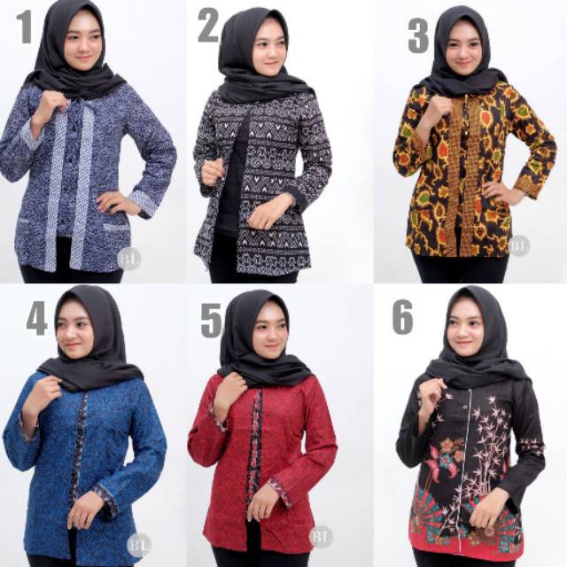 Atasan Batik Dolby Dolbi Dobby Doby Tenun Sutra Tulis Halus Katun ATBM #batikmurah #batikterlaris