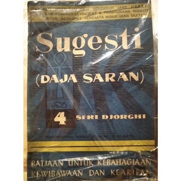 Buku sugesti Daya daja Saran Djorghi