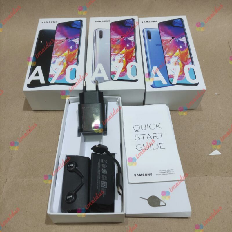 

Dus Box Kotak Samsung A70 Full Set