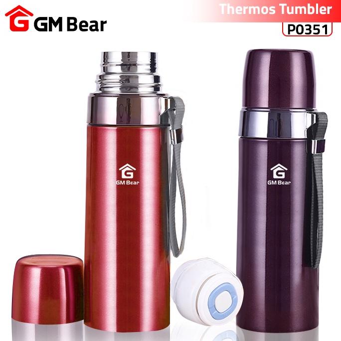 GM BEAR TERMOS STAINLESS STEEL 500ML P0351 - TERMOS TUMBLR HOT & COLD MURAHHHH...,,,,,