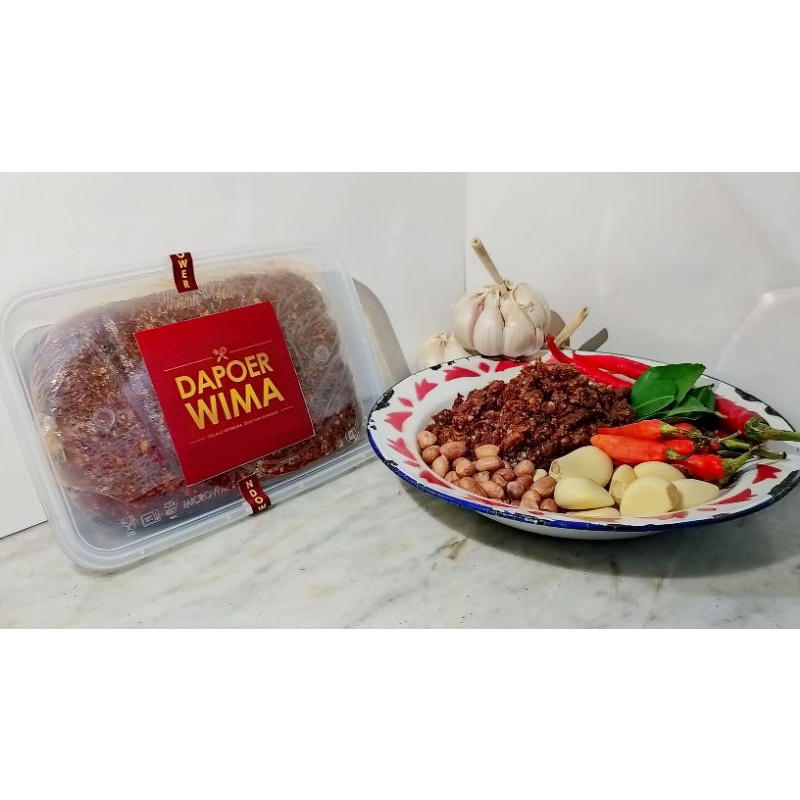 

SAMBEL PECEL KEDIRI 500 GRAM LEVEL "NDOWER" by DAPOER WIMA