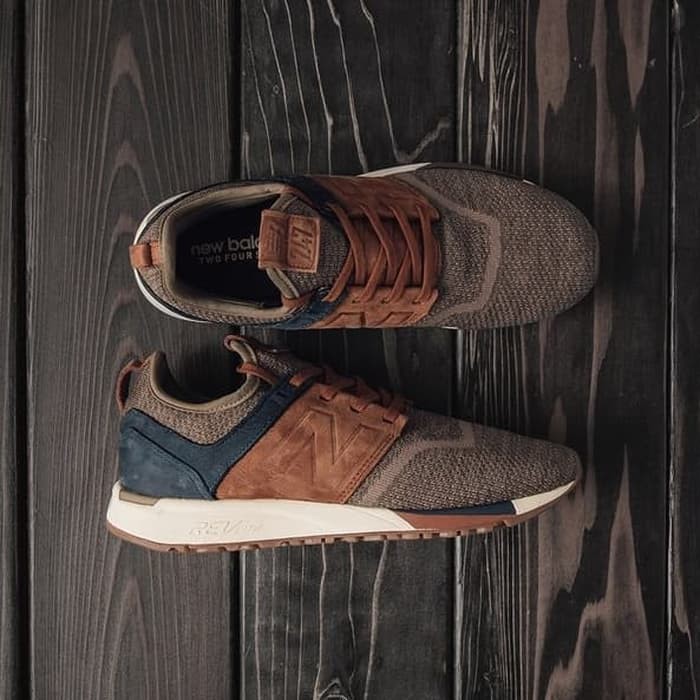 Sepatu New Balance 247 Luxe Pack Brown | Shopee Indonesia