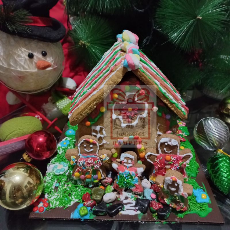 

Gingerbread house christmas kit