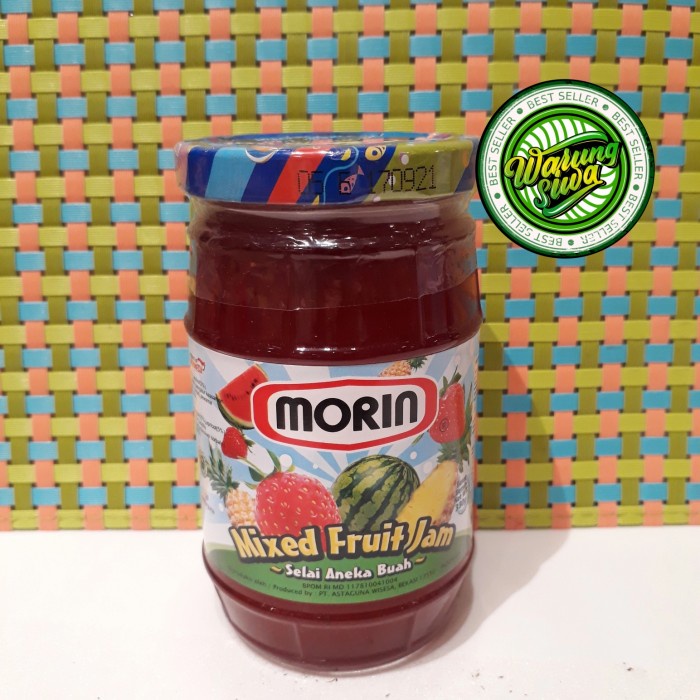 

selai morin mixed fruit jam 330 gam jar