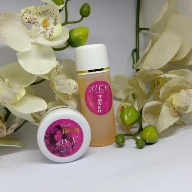 AEF CREAM BLEACING + pembersih WAJAH