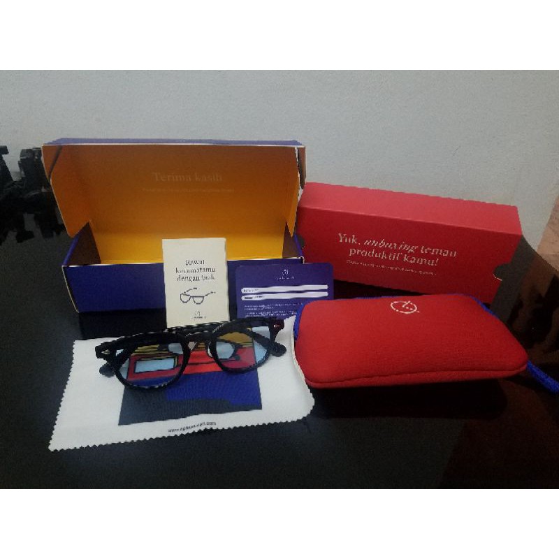 kacamata sunglasses optika lunett citium sun black blue lenses