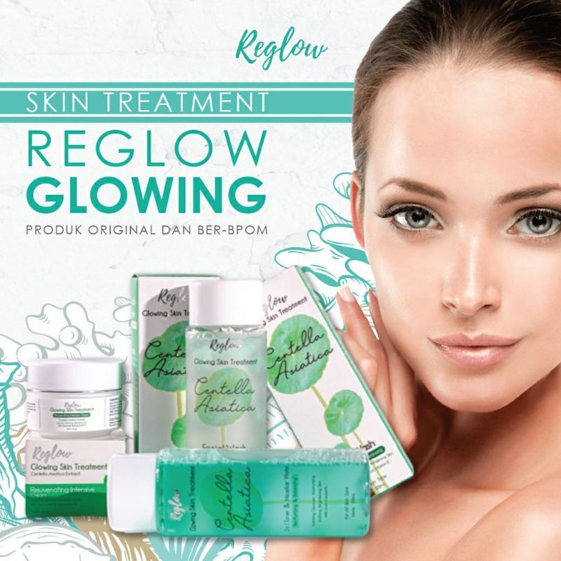 REGLOW Glow Skin Treatment Skincare Original Glowing Whitening BPOM