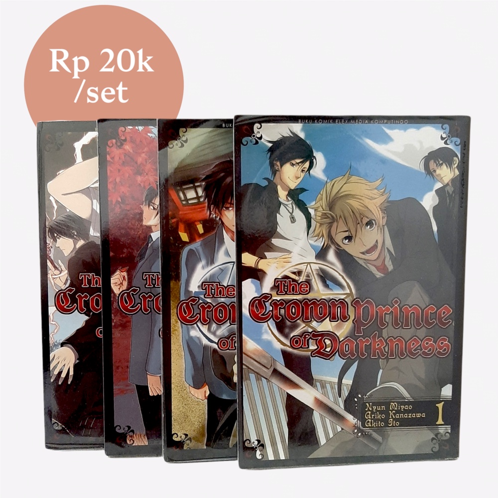 Komik The Crown Prince of Darkness vol 1-4 set