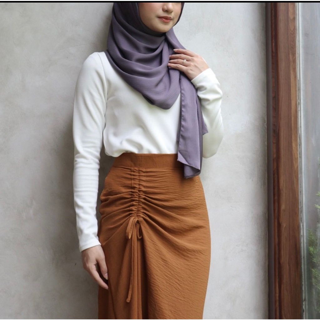 (COD)rok serut / rok Velvet Premium / skirt wanita/bawahan rok/ rok wanita murah