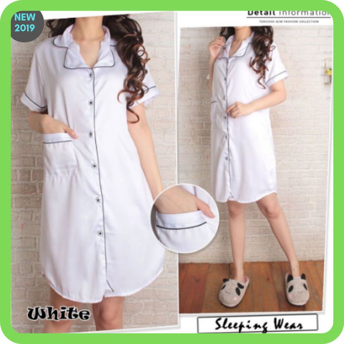 HEBOH  BAJU TIDUR W BAJU-TIDUR-WANITA-PIYAMA-CP-PIYAMA-MOTIF-BUNGA-PIYAMA-ADEM-MURAH-PIYAMA-KA K5A4