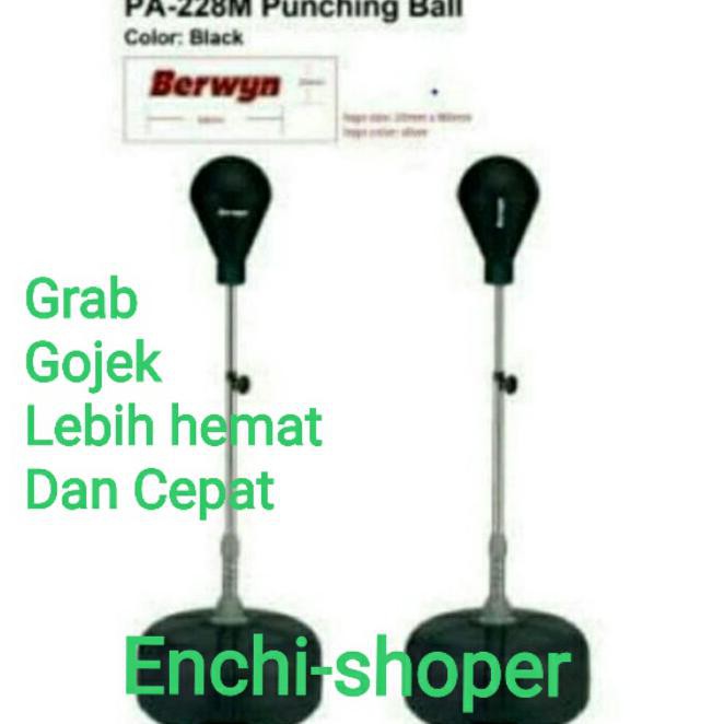 SAMSAK TINJU STANDING PUNCHING BALL OLAHRAGA ALAT TINJU DAN TENDANG