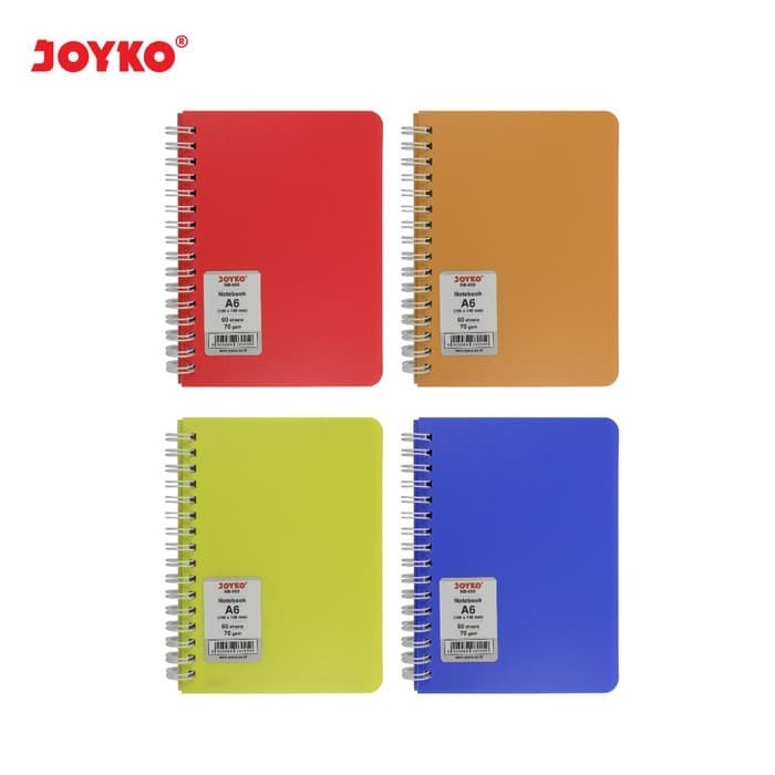 

[RESTOCK] Notebook Diary Agenda Buku Catatan Bergaris Spiral Joyko NB-665 A6 - Biru