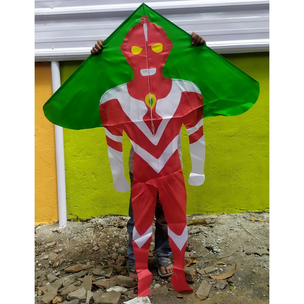 LAYANGAN HIAS ULTRAMAN / LAYANGAN KAIN ULTRAMAN / LAYANGAN ULTRAMAN JUMBO / LAYANGAN ULTRAMEN