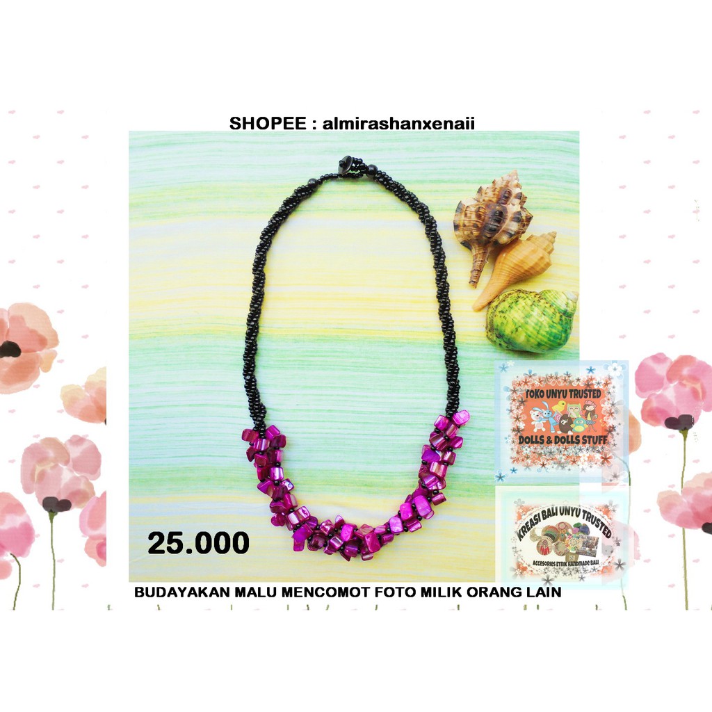 Kalung BALI Handmade/ Kalung Etnik BALI/ Kalung Fashion Wanita/ Kalung Hijab/ Kalung BALI Murah 30