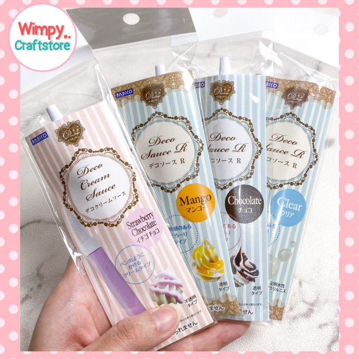 

Padico Deco Sauce Fake Whip Cream Tinta Timbul Deco Cream Sauce Clay