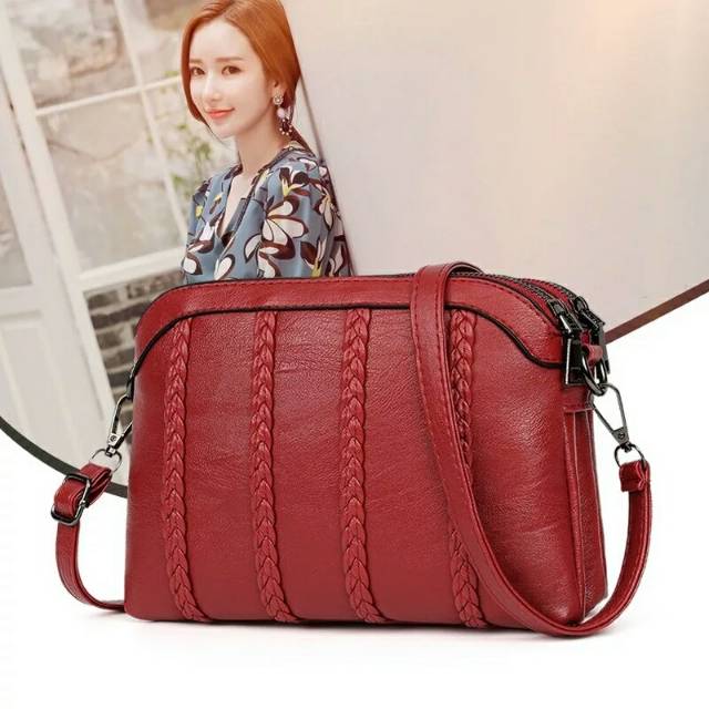 TAS SELEMPANG WANITA SOPHIE MARTIN KECIL MURAH SALLAUN BAG T4152P3 ORI DISKON MEMBER PROMO TERMURAH