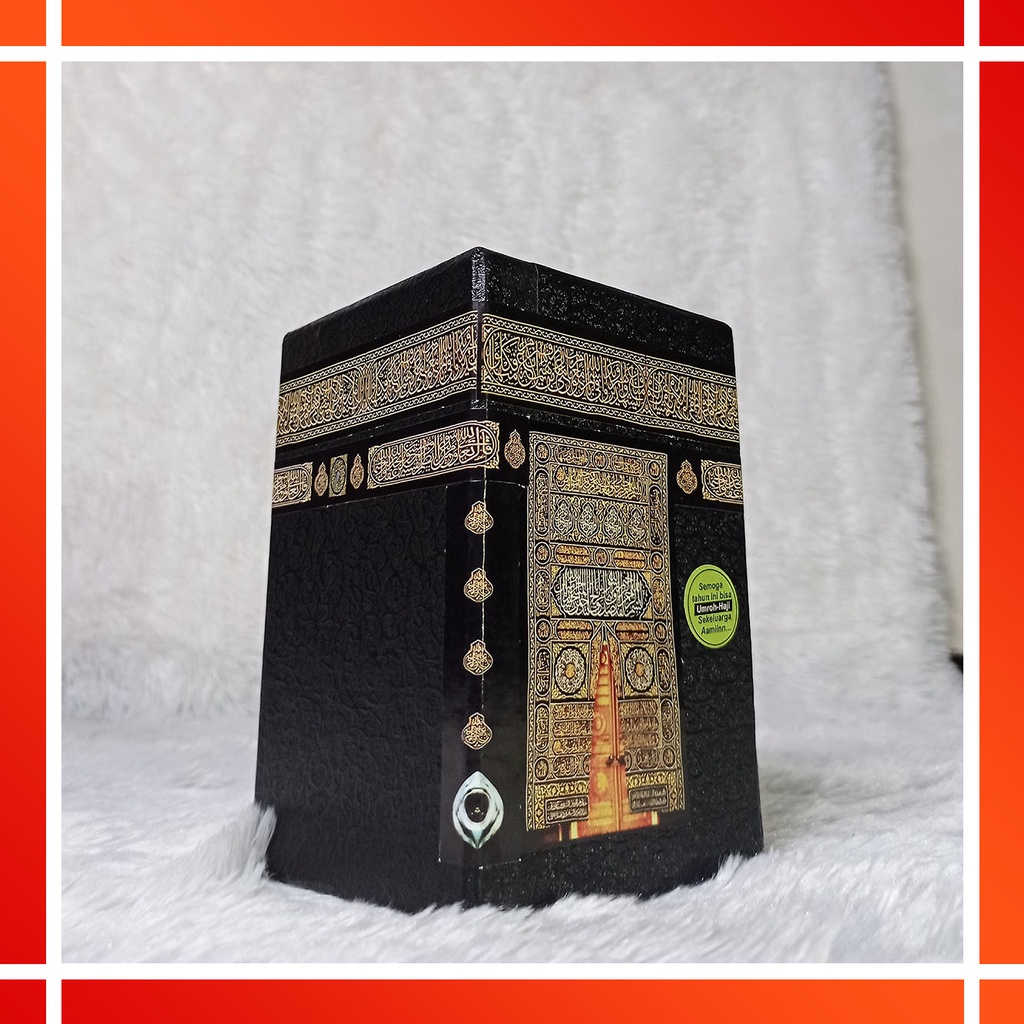 CELENGAN KABAH KECIL Mini Unik Miniatur Kakbah Mekah Murah Kado Ultah Souvenir Haji Umroh Penyimpan Uang-2
