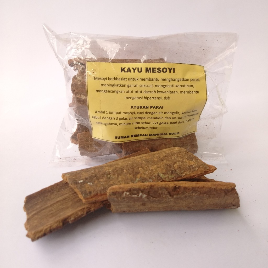 Kulit Kayu Mesoyi Misohi Misoyi Kering 100gr