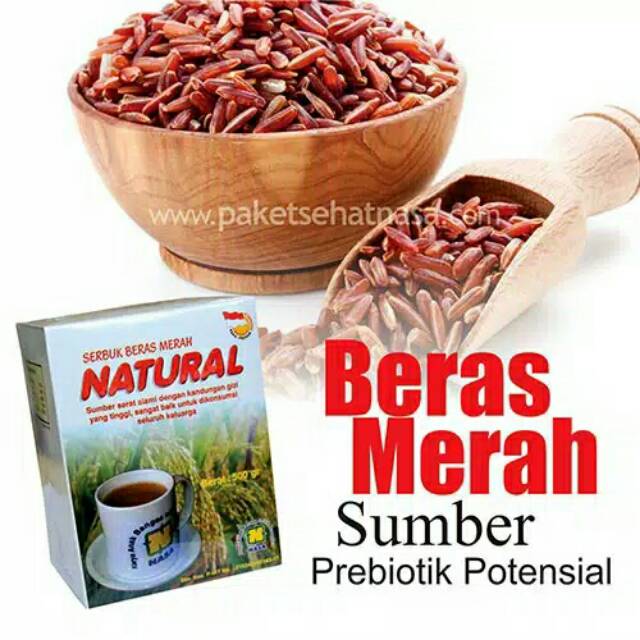 

Serbuk beras merah natural SBMN NASA