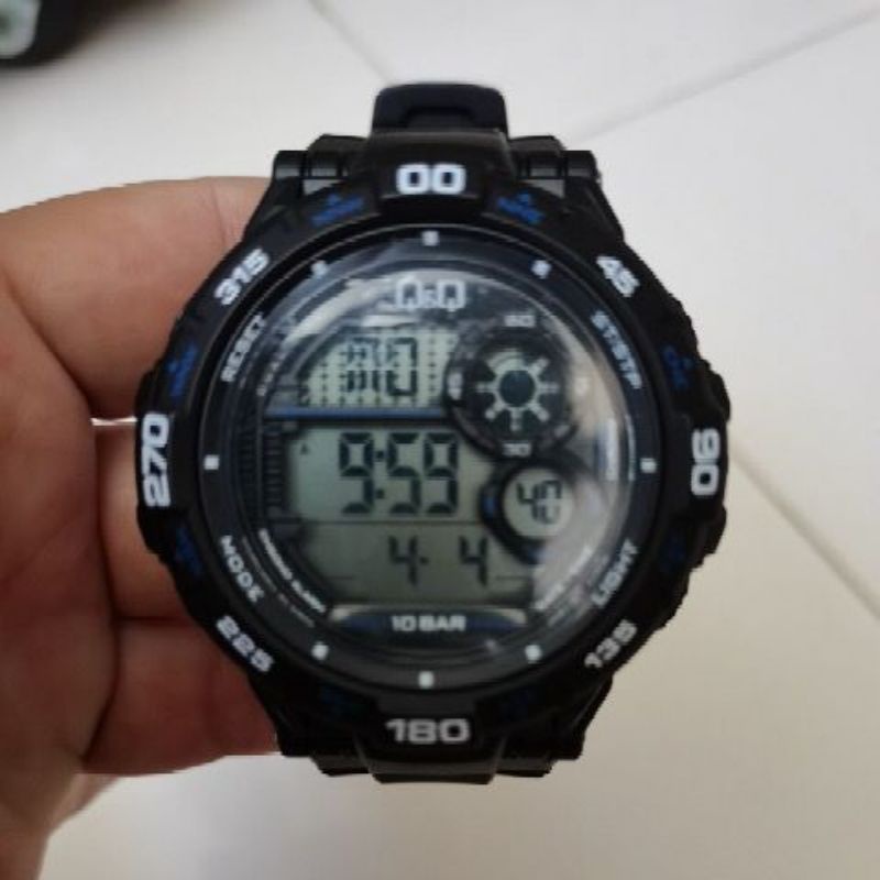 Q&amp;Q Jam Tangan Fashion Digital ORIGINAL M174 M174J Water Resist