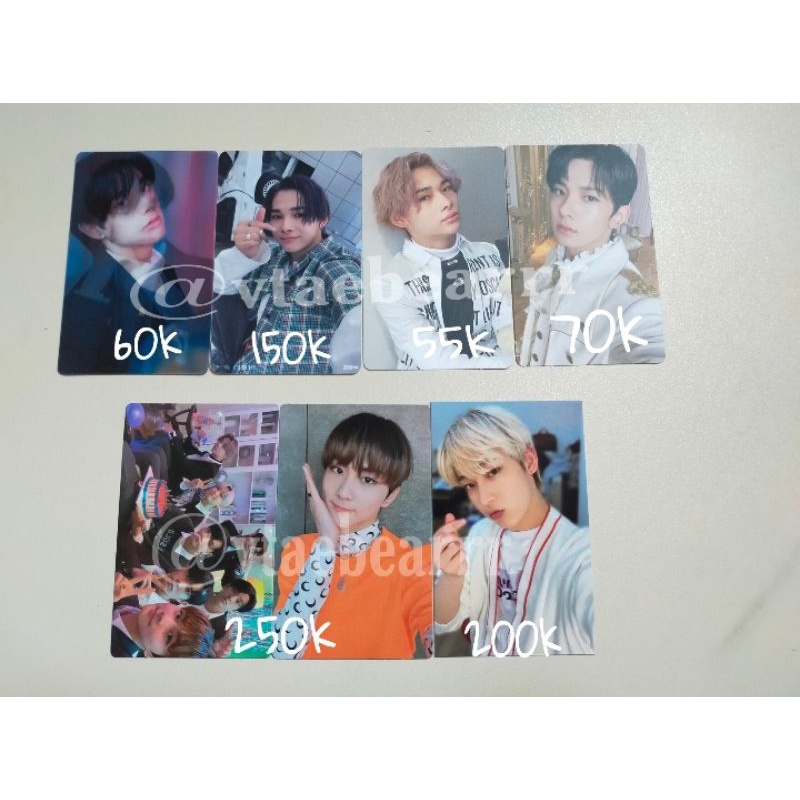 PC Photocard Lenti Enhypen Bene Fever Luckydraw UNI BDC Hype Up Jake Jungwon Heeseung Ni-ki sunoo