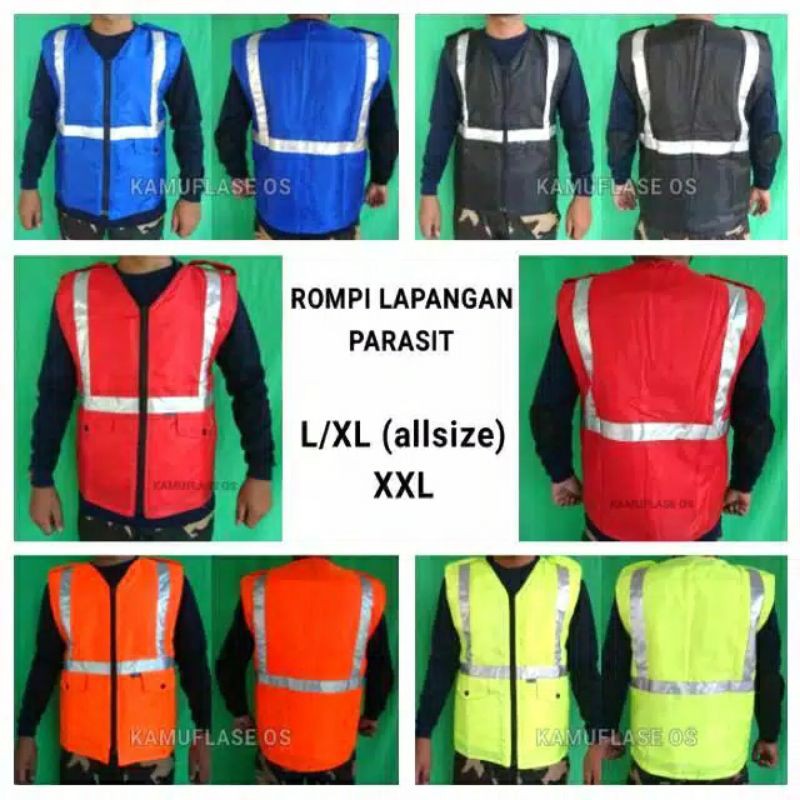 ROMPI PROYEK SAFETY OUTDOOR PARKIR JALANAN