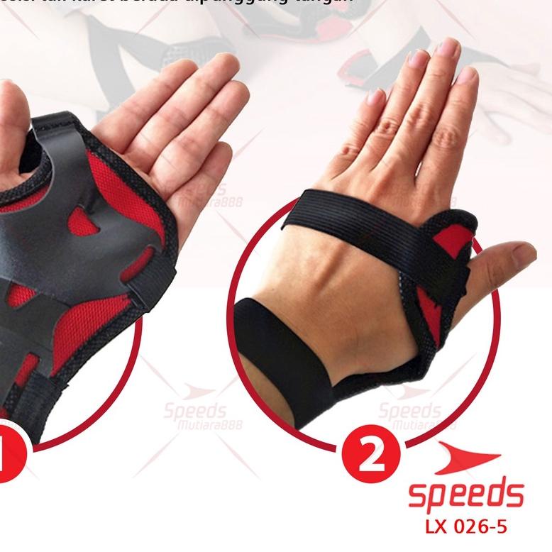 ℗ SPEEDS Deker Sepatu Roda Anak Deker Inline Skate Pelindung Lutut Sikut Sepatu Roda Anak Safety Dec