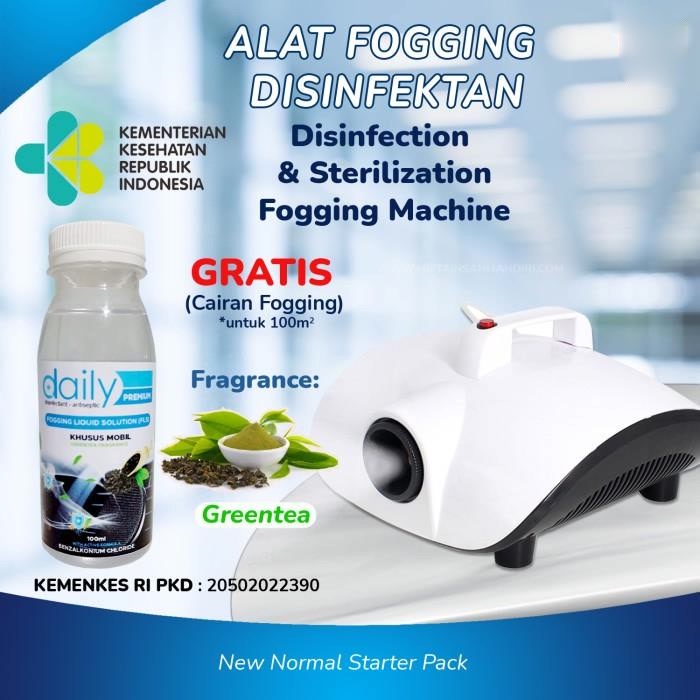 MESIN FOGGING TYGRIS ANTIVIRUS &amp; BACTERIA - GRATIS 500ML DESINFEKTAN FOGGING ASAP [TERLARIS]