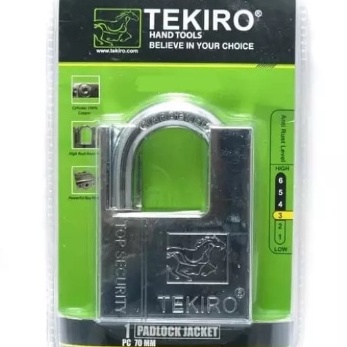 GEMBOK JACKET 70MM/ GEMBOK GUDANG WARUNG PAGAR RUMAH RUKO BERKUALITAS/PADLOCK JACKET /TEKIRO GEMBOK JAKET 70 MM / PADLOCK JACKET / PERKAKAS /TOOLS