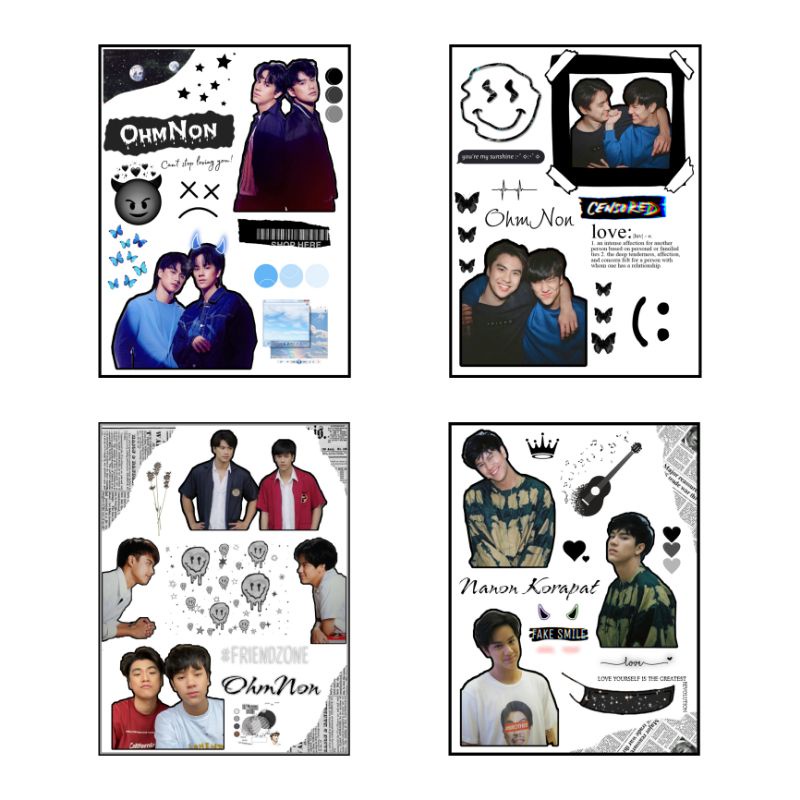 OhmNanon Stiker Set Nanon Pawat