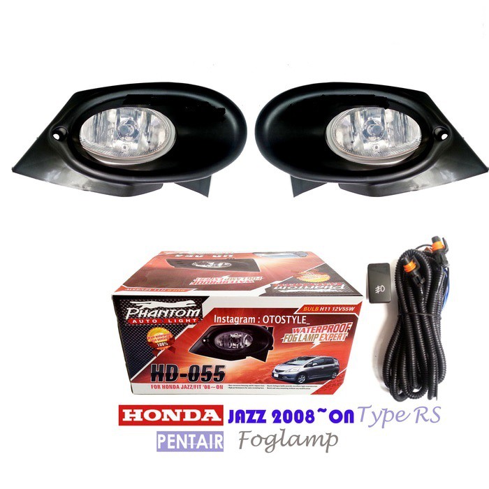 Foglamp Honda Jazz 2008 Type RS / Fog Lamp Honda Jazz 2008 Type RS