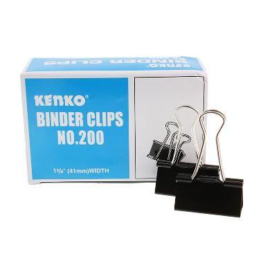 

Klip | [ Gross ] Binder Clip Penjepit Kertas - Joyko Kenko No. 200 Murah!