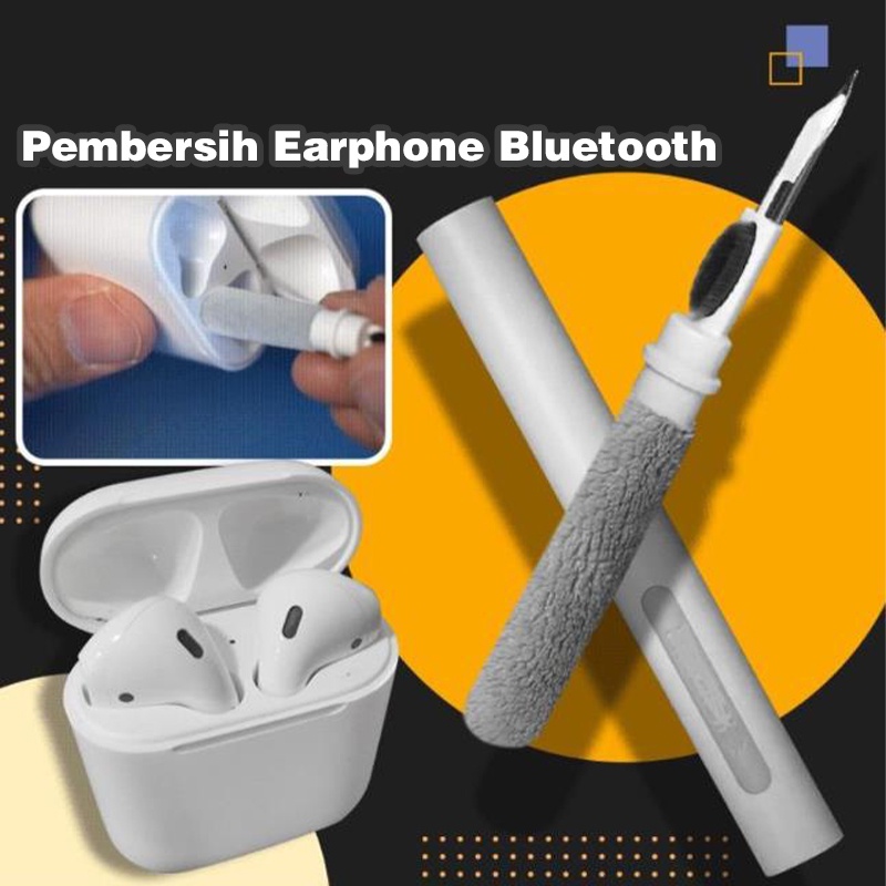 Alat Pembersih Earphone/Alat Pembersih Case Earphone Bluetooth/Brush Pen Pembersih Earphone