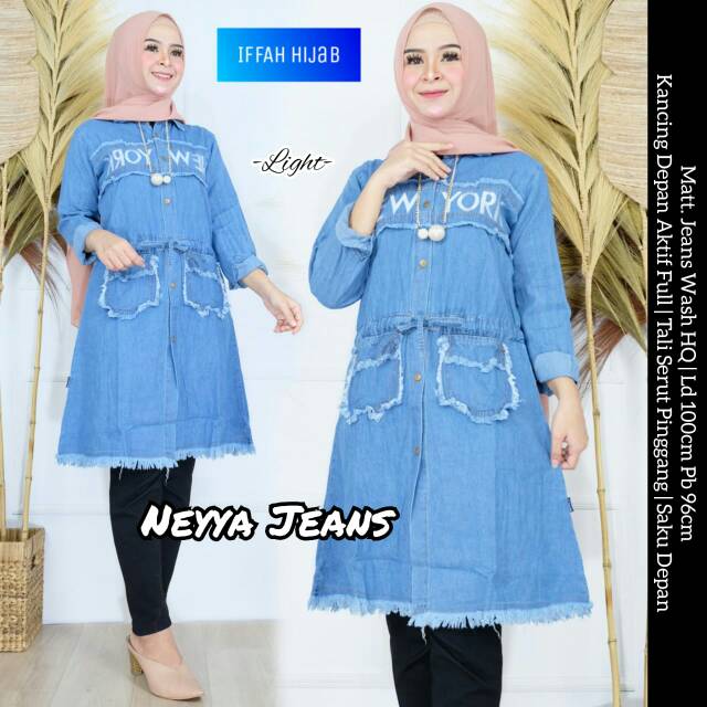 Neyya jeans by iffah hijab