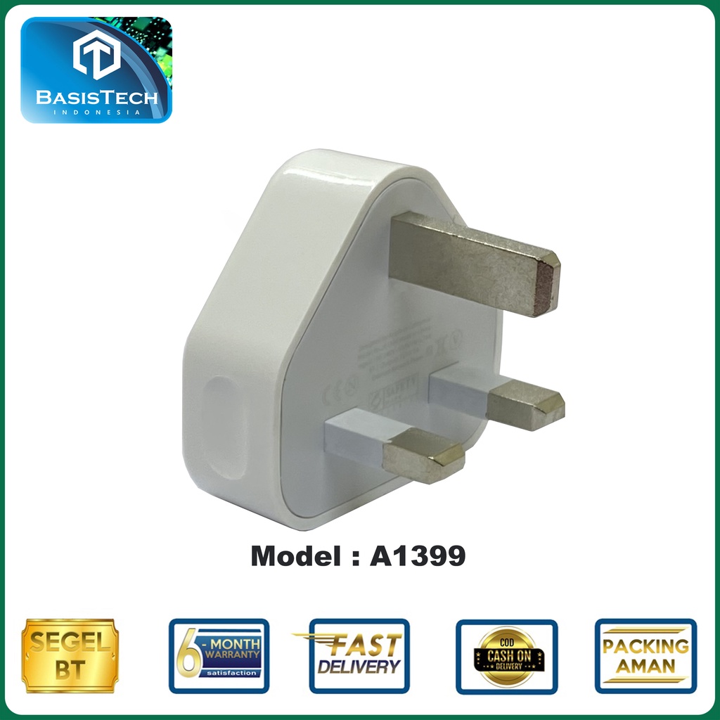 ADAPTER CHARGER 3 KAKI IP4 5 6 7 A1399 ORIGINAL QUALITY