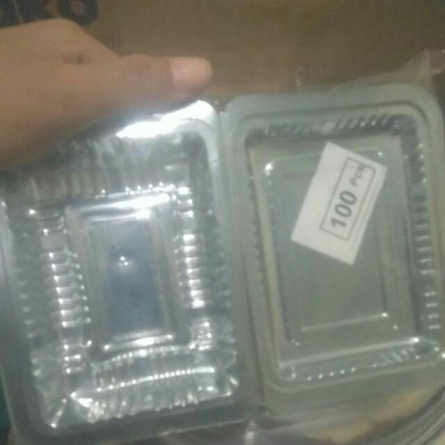 Mika Dx 5 100 Pcs Mika Plastik Tray Kue Makanan Siomay