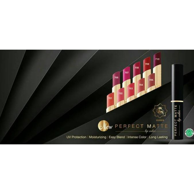lipstik matte viva queen