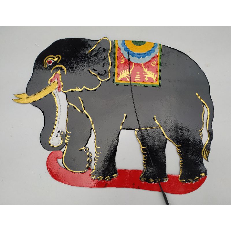 wayang Kertas mainan hewan binatang GAJAH 60cm