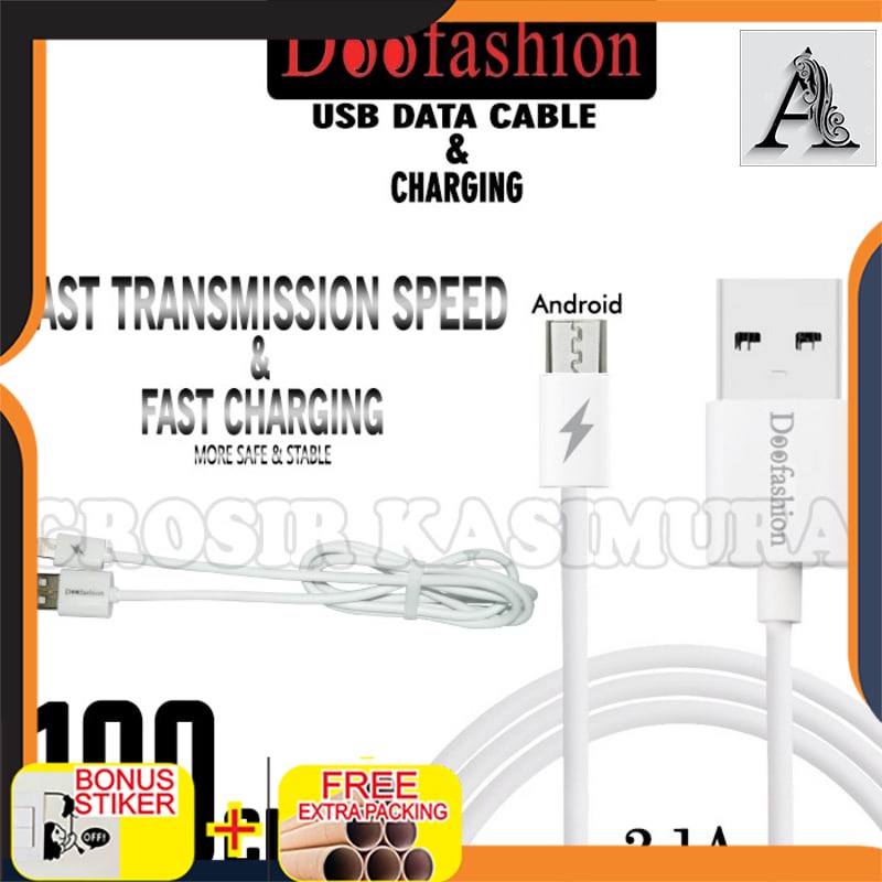 

Terlaris KABEL MICRO 2.1A DOOFASHION