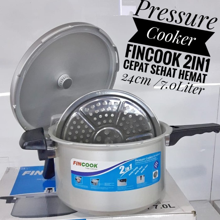 Presto Fincook PC7005SAS / Fincook Presto 7ltr 24cm + Steamer PC7005