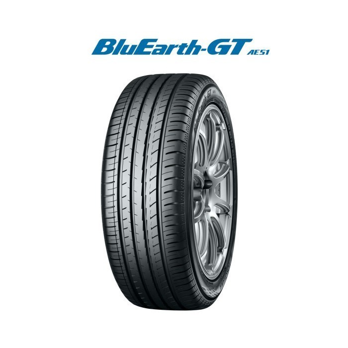 BAN MOBIL Ring 19 Import Ukuran 245/40 Merk YOKOHAMA bluearth - GT AE51 245 40 R19 ( GRATIS PASANG DI TOKO )