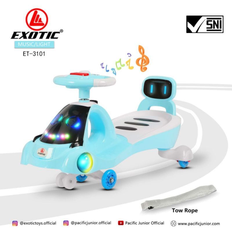 Exotic Swing Car ET3101 / Mainan Mobilan Anak