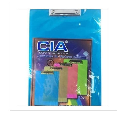 

CIA Clipboard Transparant Warna Folio