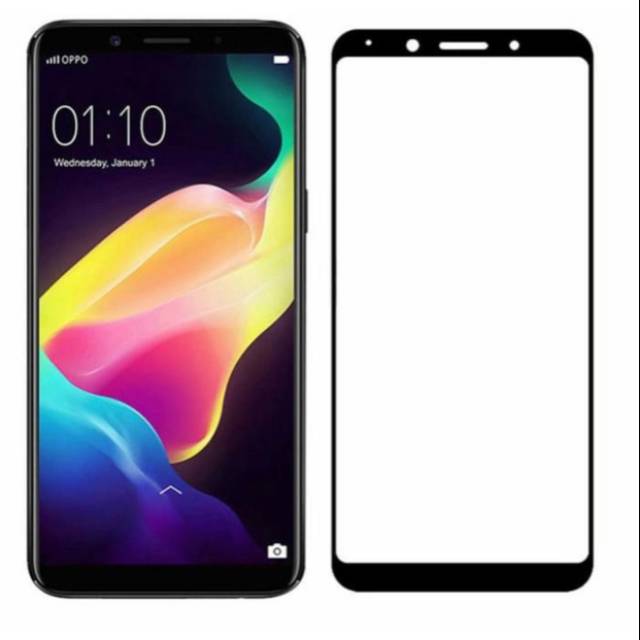 Tempered Glass Oppo F5 / F5 Youth Full Lem 9D - SC