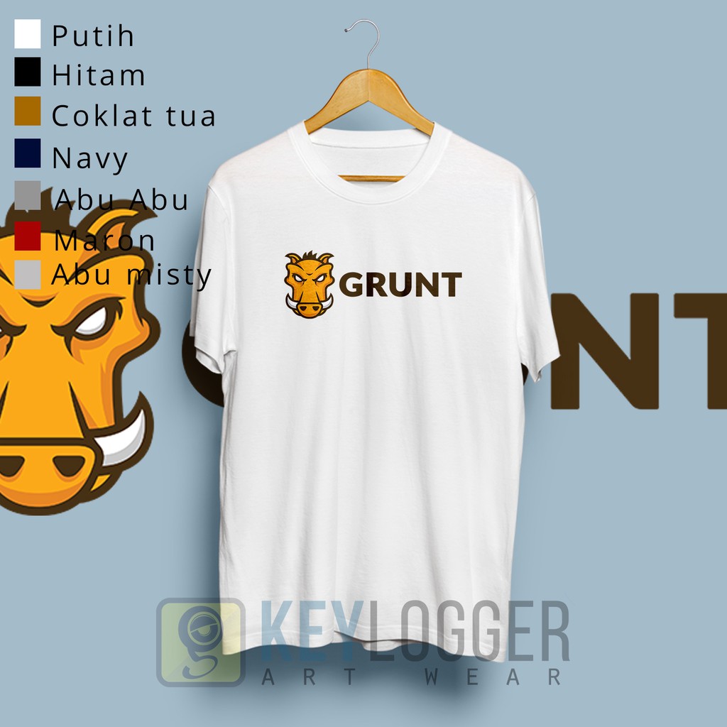 Baju Kaos Programmer Grunt JS 64
