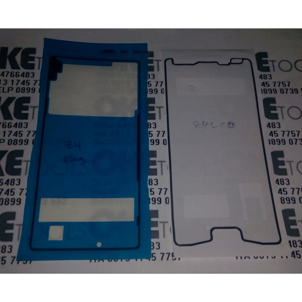 Adhesive Lem Perekat Sony Xperia Z3+ Single-Z4 Single -Z3+ Dual- Z4 Dual Depan Belakang