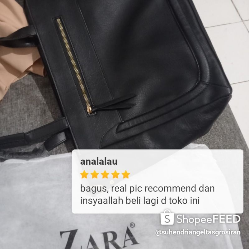 ZARA 88991 Tas Wanita Totebag wanita Ada Garansi Tas Batam Import Murah  Women Bag